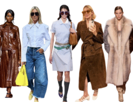 2025 Fall fashion trends featuring