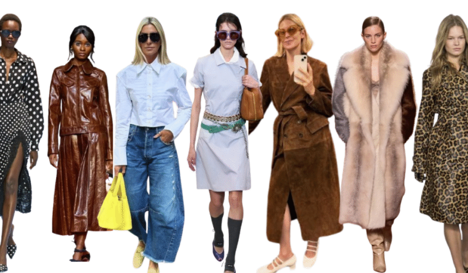 2025 Fall fashion trends featuring