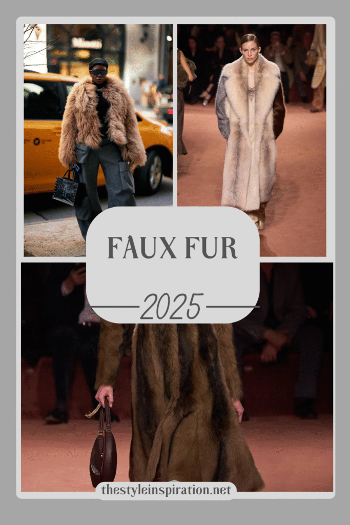 fall trend faux fur image