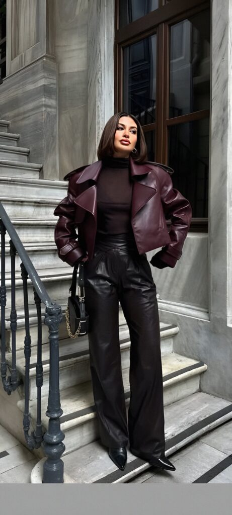 Leather Jacket Women 