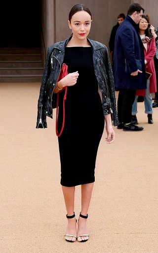 leather jacket women